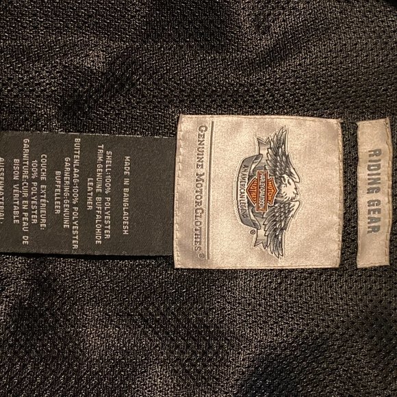 Harley Davidson Mesh Riding Jacket - Picture 6 of 9